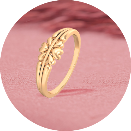 Neelam Rajwadi Look Gold Plated Adjustable Finger Ring for Women & Girls-saigonsouth.com.vn