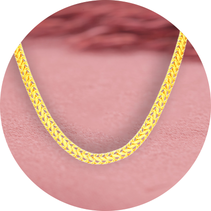 Chain Link Necklace 36 Inch Length 14K Gold 6.0 Grams, Loose Weave - Ruby  Lane