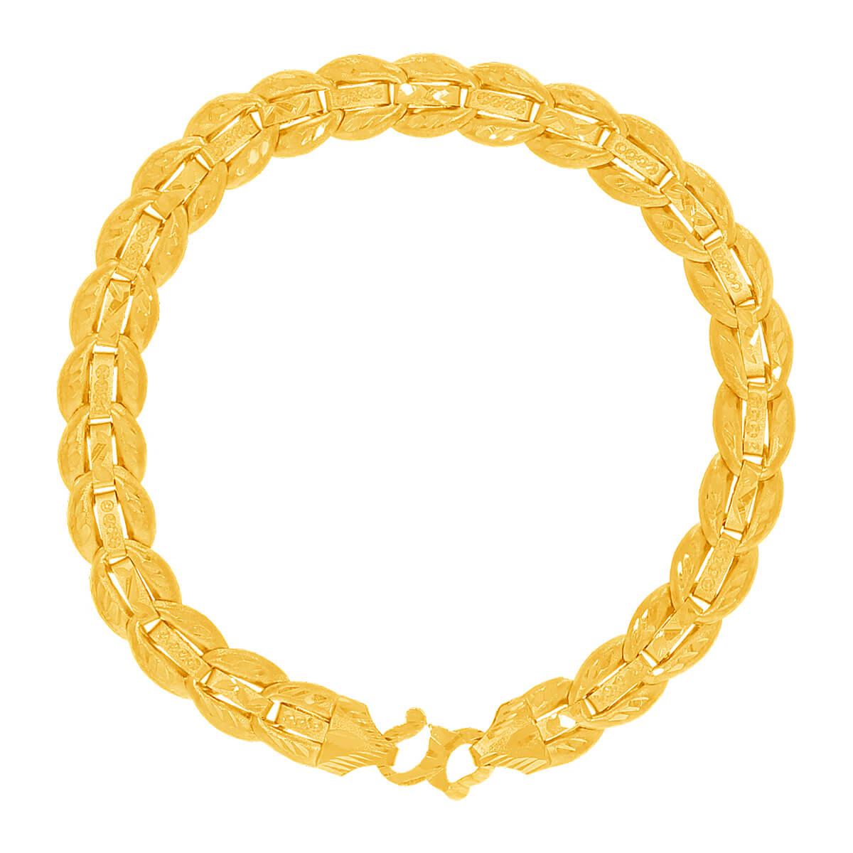 Casual Wear mens chain bracelet mens silver bracelets, 10gm